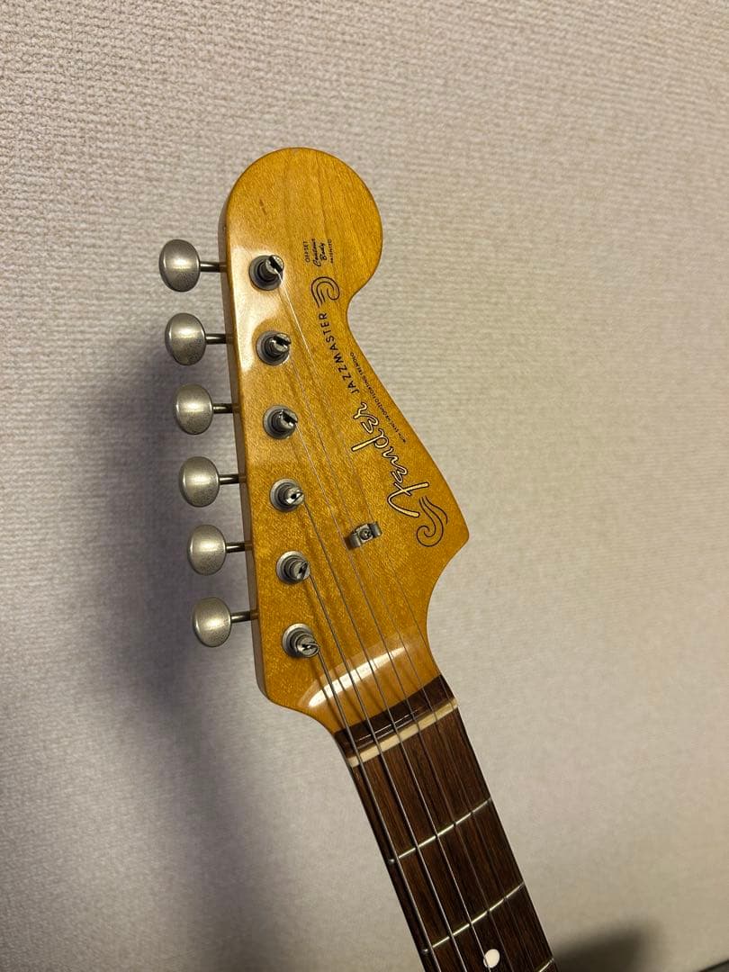 やや難あり Fender Japan Jazzmaster クリーム色