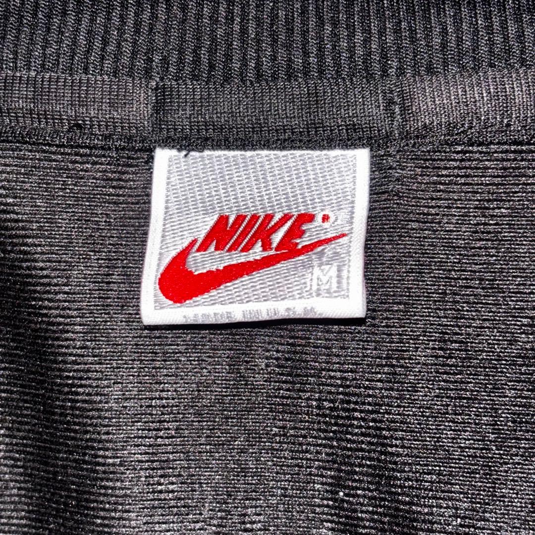 0001 NIKE トラックジャケット クロップド丈 銀タグ サイズM　　古着