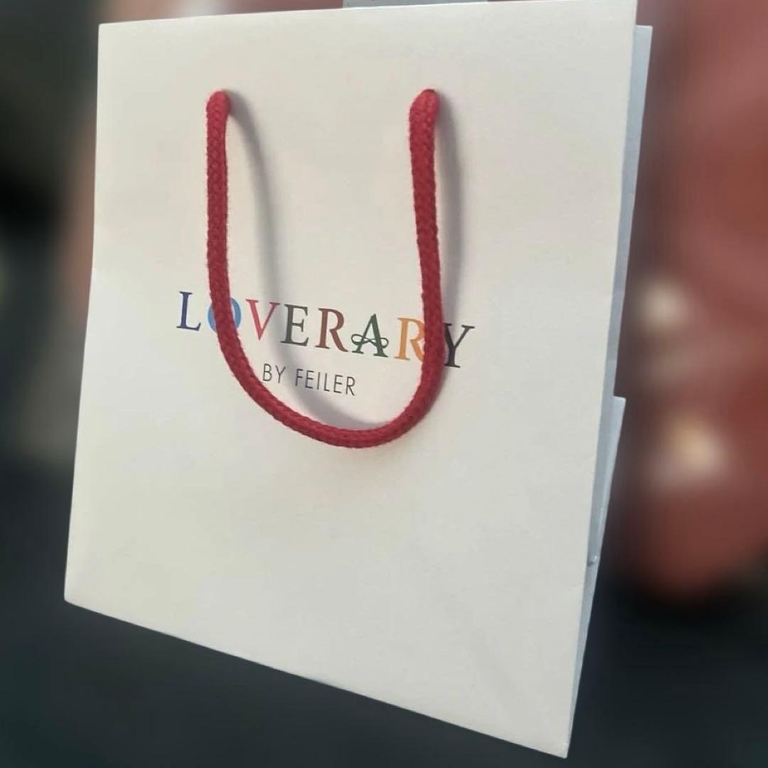 紙袋付き　ラブラリーバイフェイラー　オールドテディ　ガール　トートバッグ