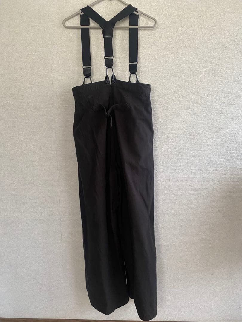 spickandspan サスペンダー付きワーカーパンツ Ｓ