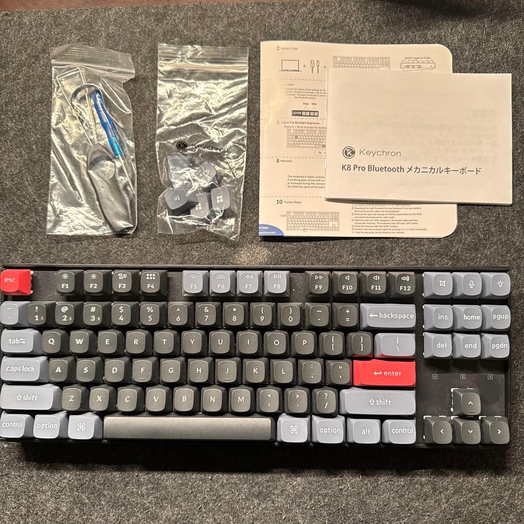 未使用‼️ Keychron K8 Pro Bluetooth キーボード 本体