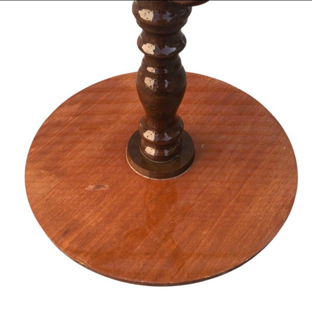 イタリア製 花柄 サイドテーブル コーヒーテーブル 象嵌細工 艶有り