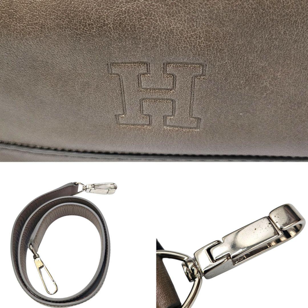 良品　ヒロフ　トートバッグ　A4可　ショルダー2way 　オールレザー保存袋