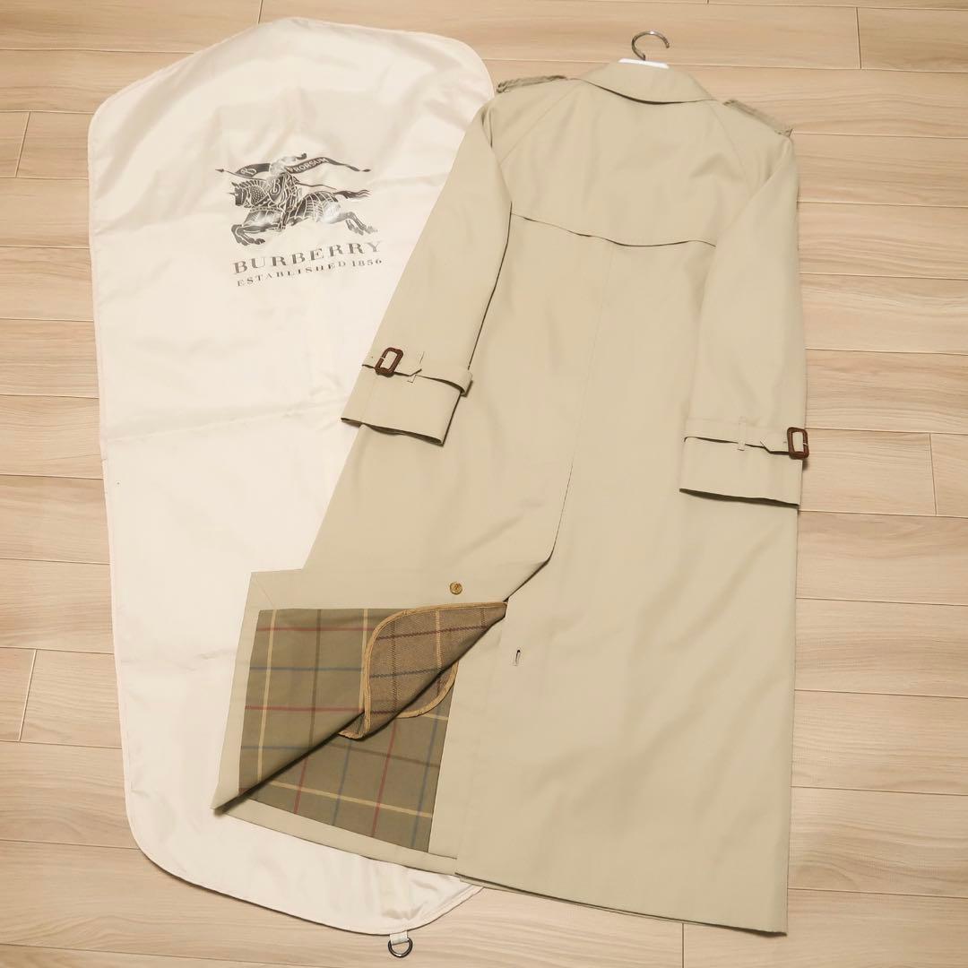 貴重 ビンテージ バーバリー ステンカラーコート ライナー付き BURBERRY