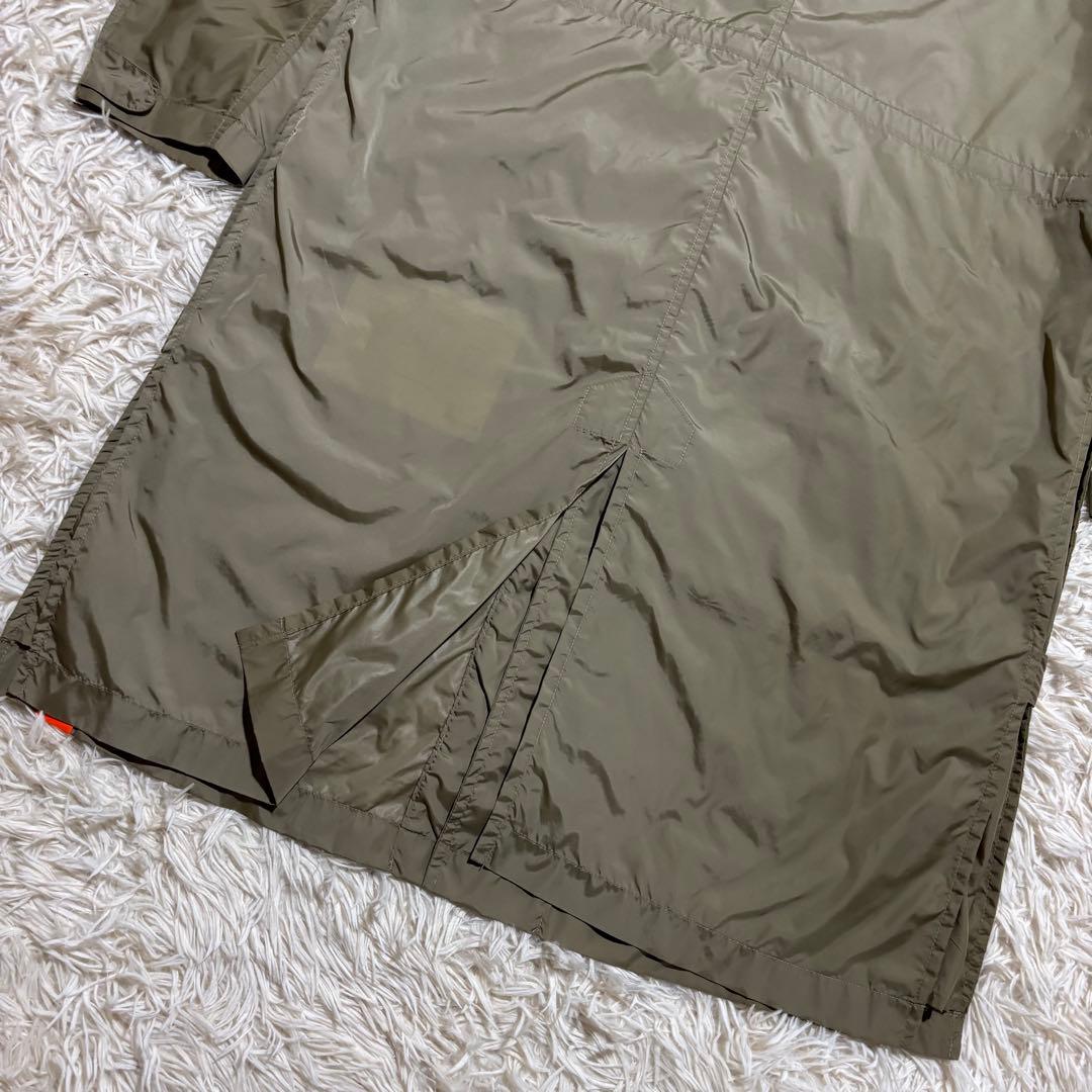 現行タグ アスペジ JUMPCOAT2 ステンカラーコート 撥水ナイロン レイン