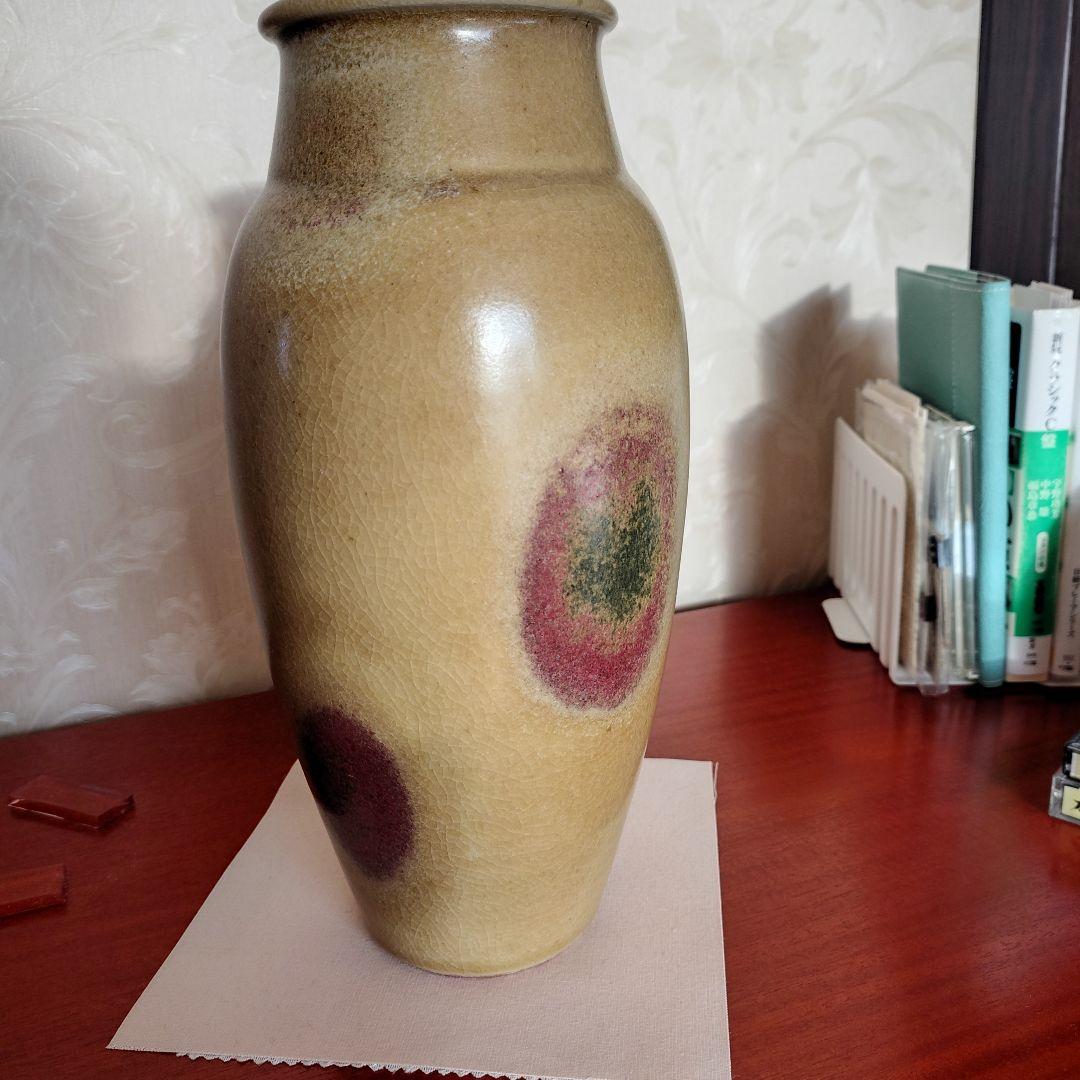 初代 山崎光洋の京焼花瓶