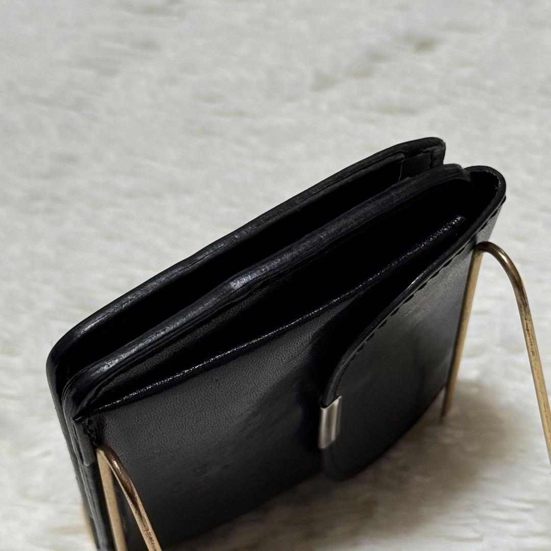 ⭐️美品⭐️　20/80　マネークリップ　二つ折り財布　小銭入れ　ブラック