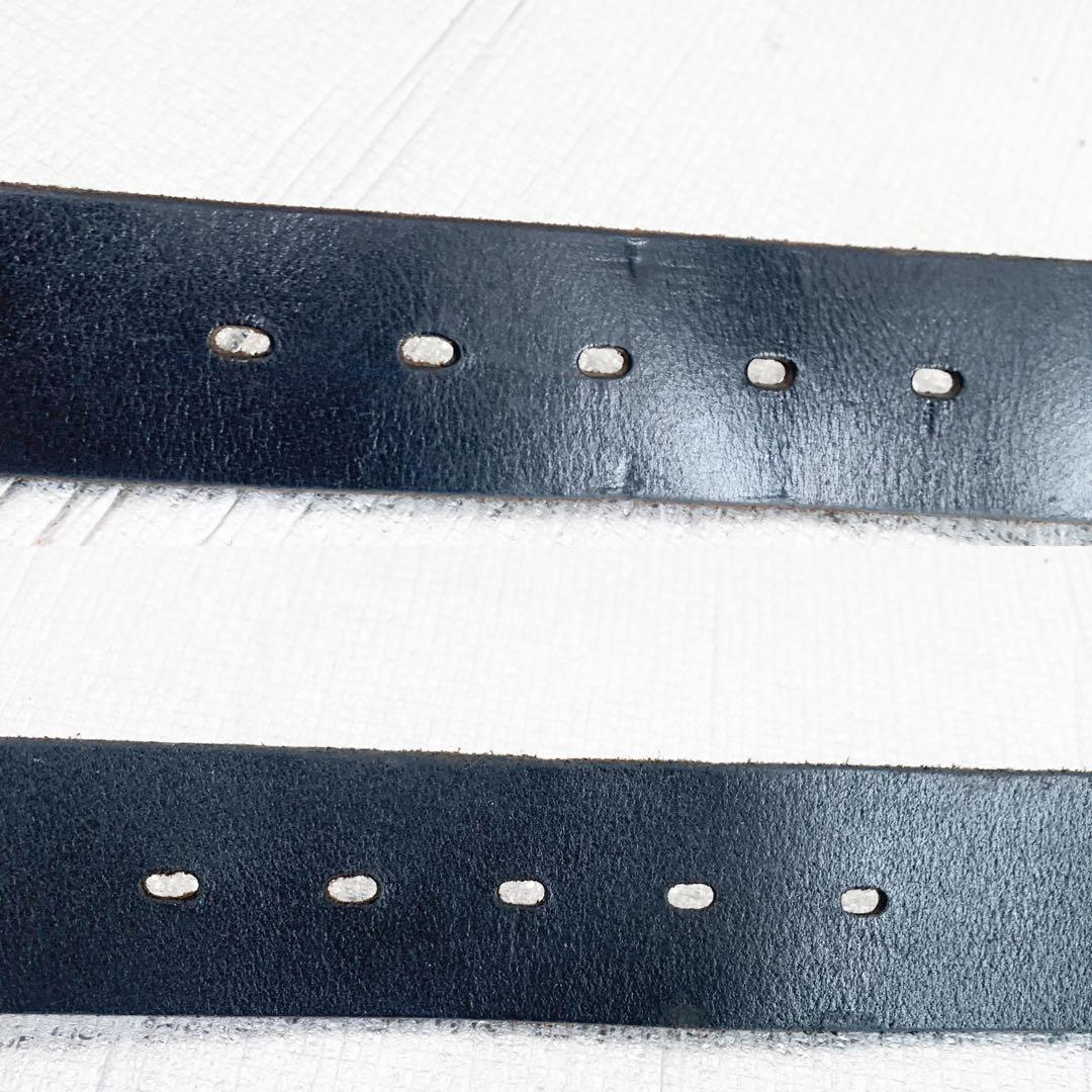 希少　ドルチェ&ガッバーナ ベルト D&G デカロゴ アゲハ蝶　ブラック