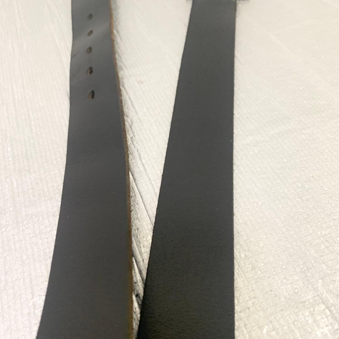 希少　ドルチェ&ガッバーナ ベルト D&G デカロゴ アゲハ蝶　ブラック