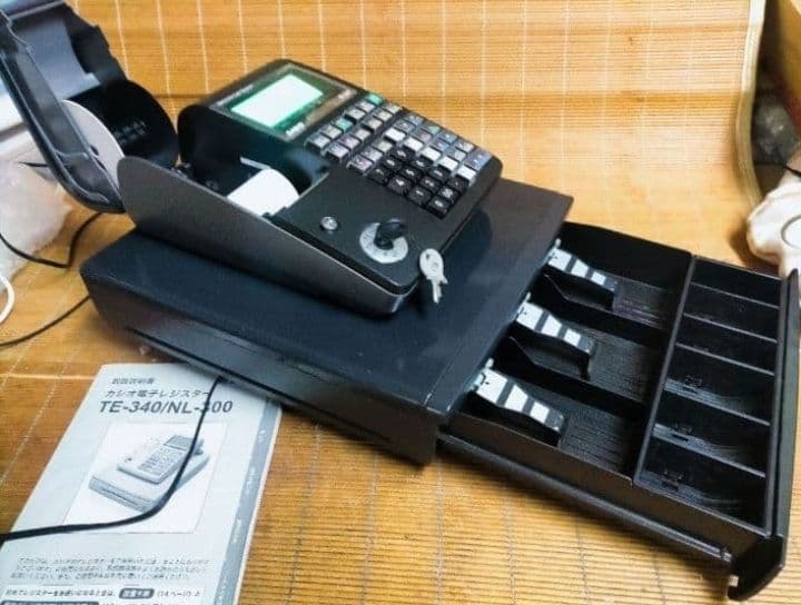 カシオレジスター　TE-340/NL300　フル設定無料　066550