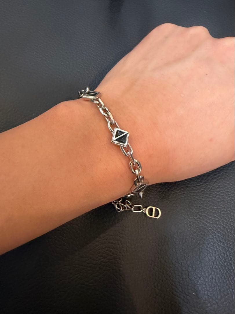 【美品】DIOR ディオール ブレスレット シルバー　正規品