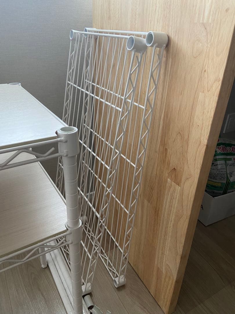 4段　メタルラック ボード付き　IRIS OHYAMA