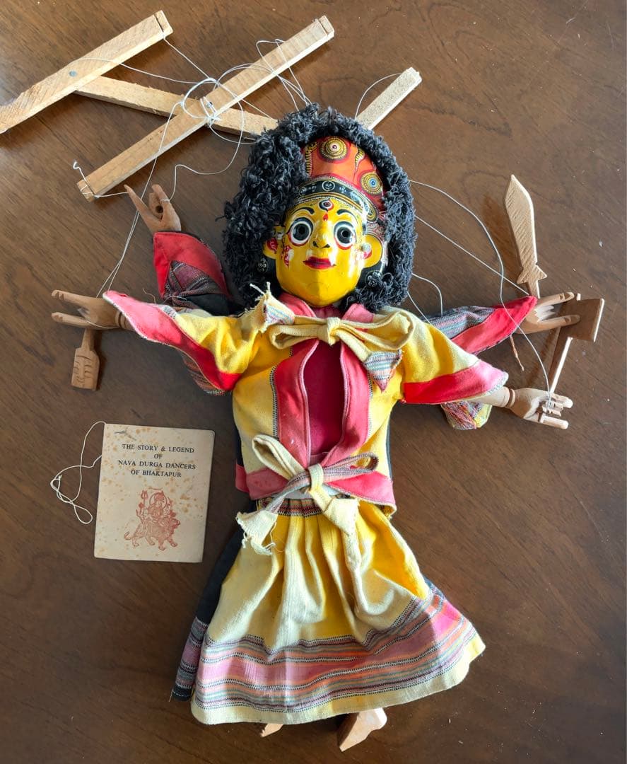 【希少品】ネパール製 操り人形