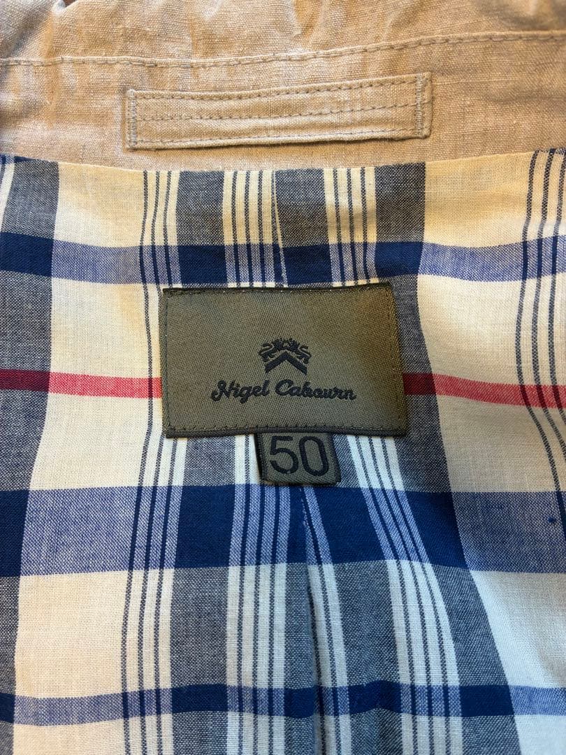 Nigel Caborn トレンチコート サイズ50 ベージュ