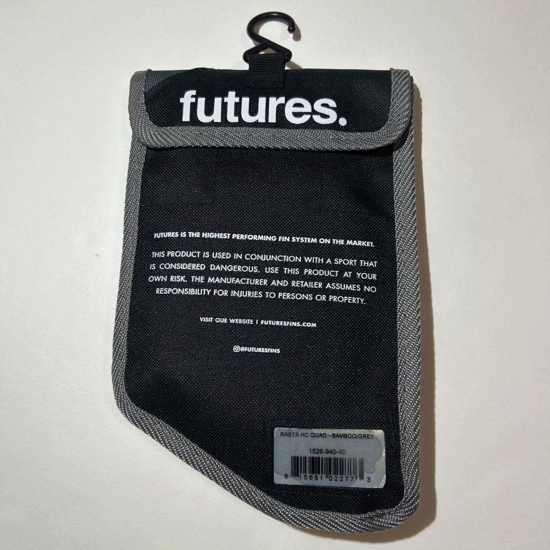 サーフィン・ボディボード FUTURES RASTA HC QUAD