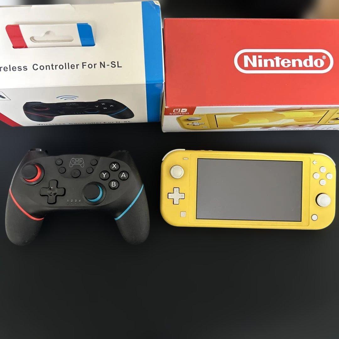 Nintendo Switch Lite イエロー + コントローラー＋ケース