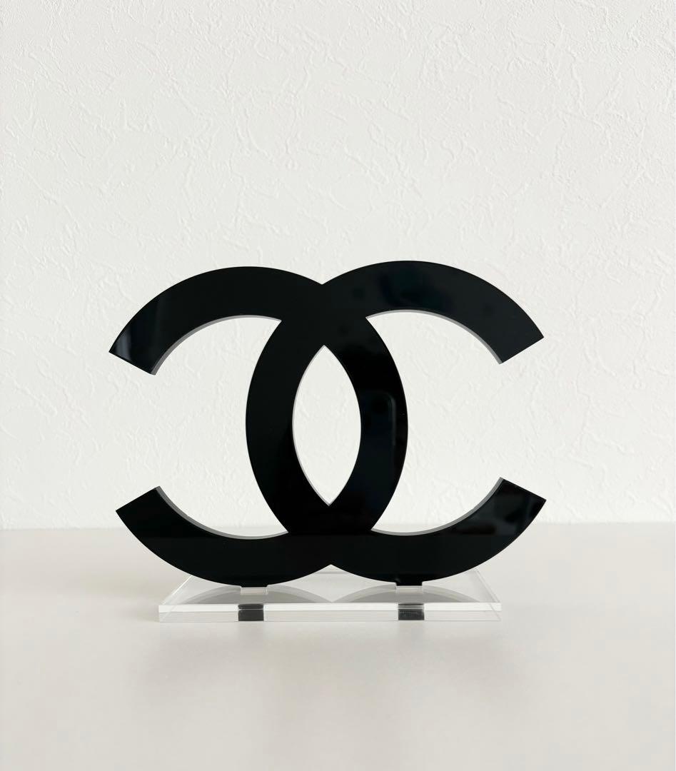 CHANEL 店舗オブジェ（ブラック）