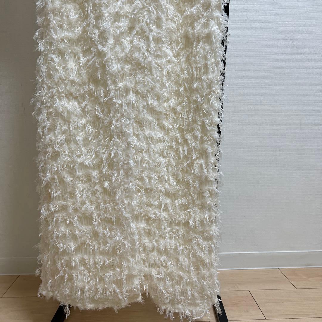 Acka lame fringe puff dress すだ明日発送￼