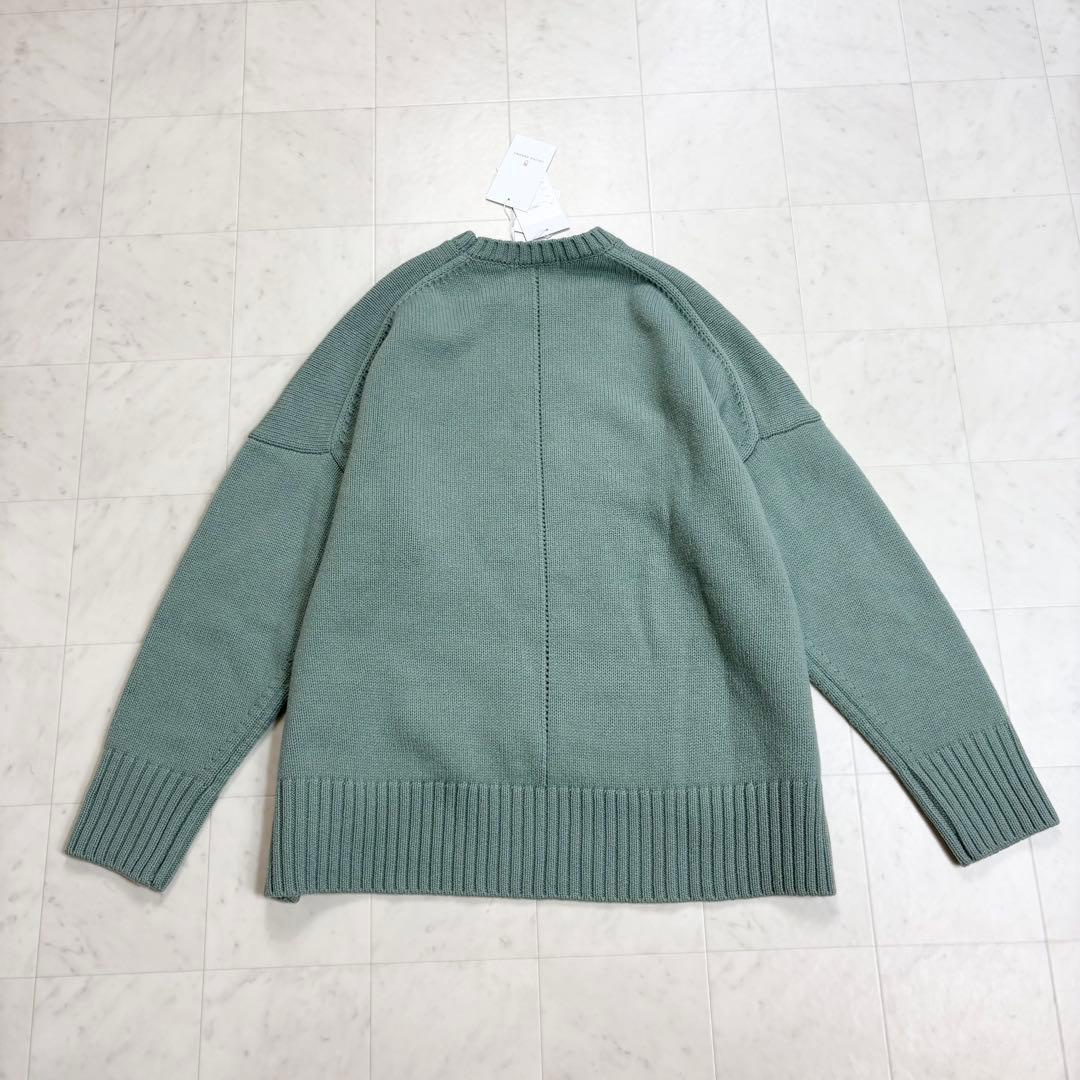 CINOH チノ★新品タグつき★ウールクルーネックニット オーバーサイズ