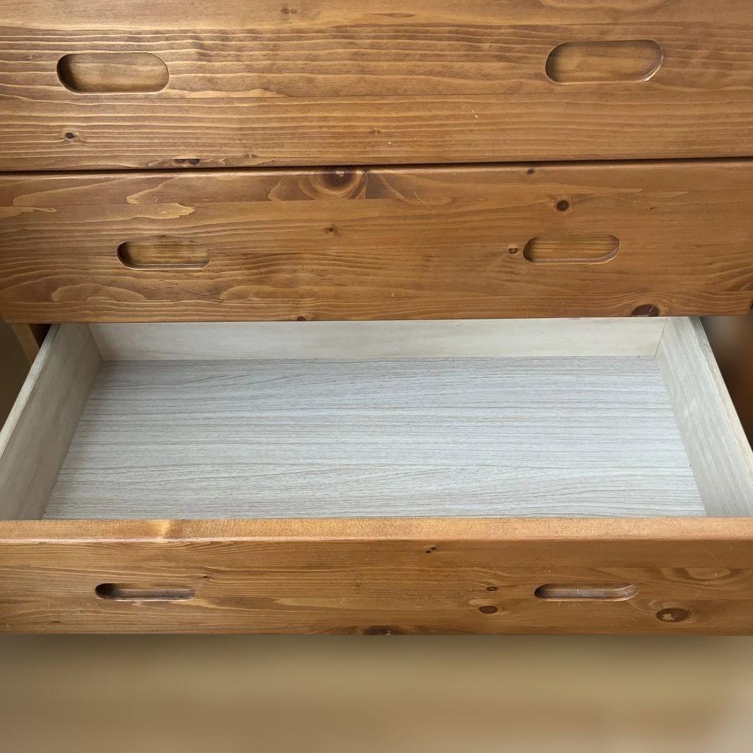 kurashino パイン無垢材　ローチェスト