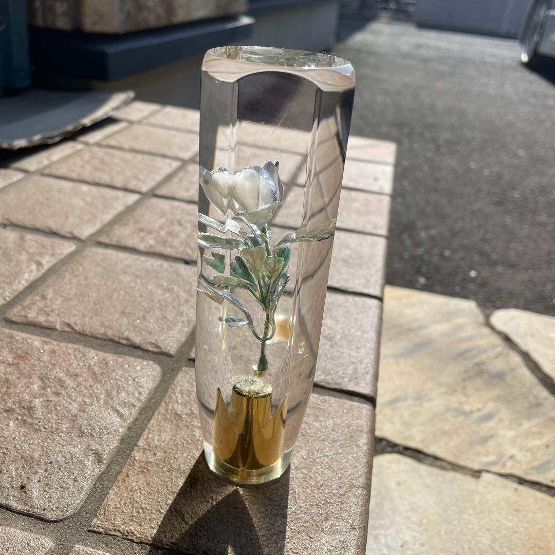 ニ*️様 水中花シフトノブ 1輪物 当時物レトロ 旧車 バニング デコトラ