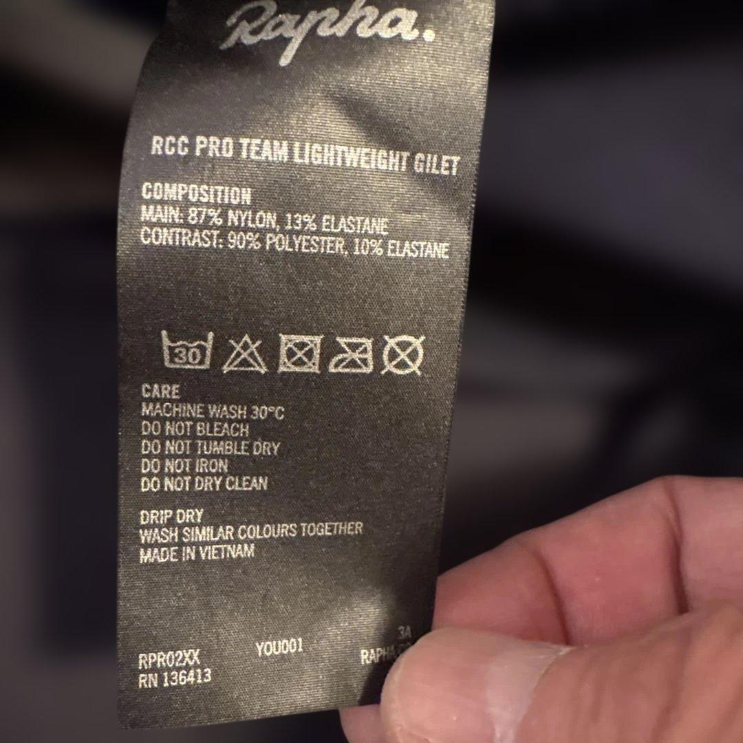 ウェア Rapha RCC Pro Team Lightweight Gilet