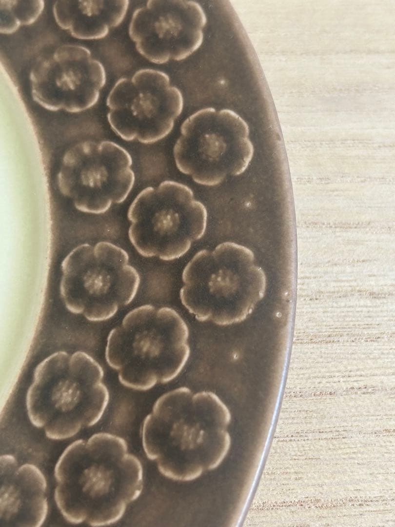 【美品】クイストゴー　ウンブラ　アズール　デザートプレート