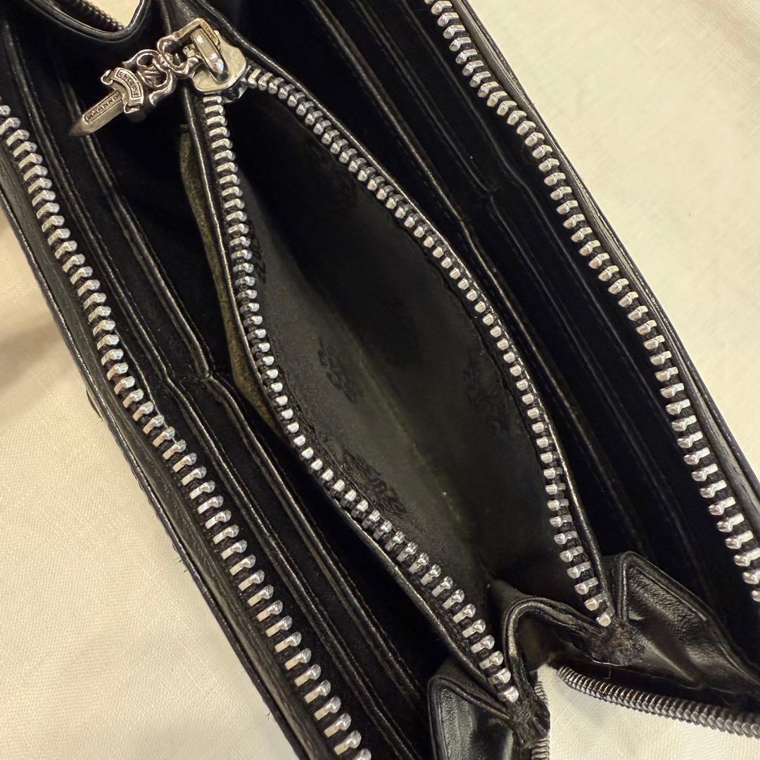 CHROME HEARTS クロムハーツREC F ZIP BS 長財布