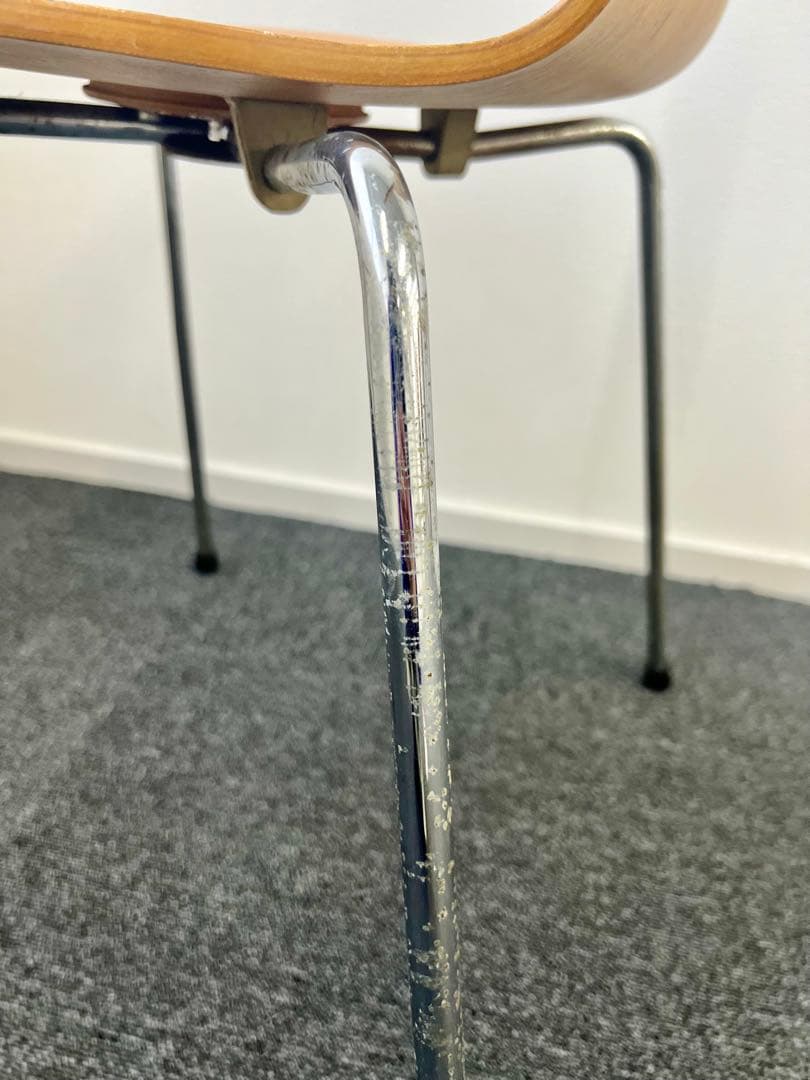 アルネヤコブセン アントチェア パーツ不足1脚【管理番号:K】