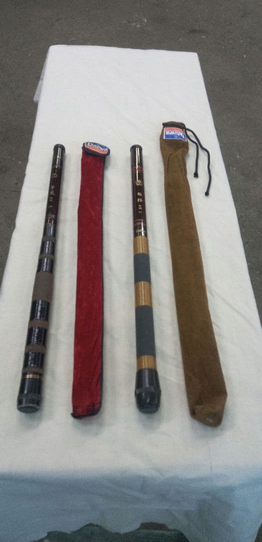 ダイワ振出2本セット　華厳・硬調53&旅路・中硬61