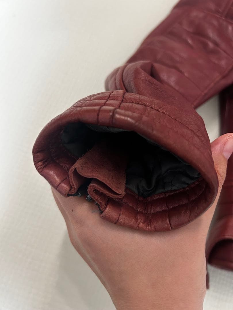 カドヤ　レディースレザージャケット　ライダースジャケット