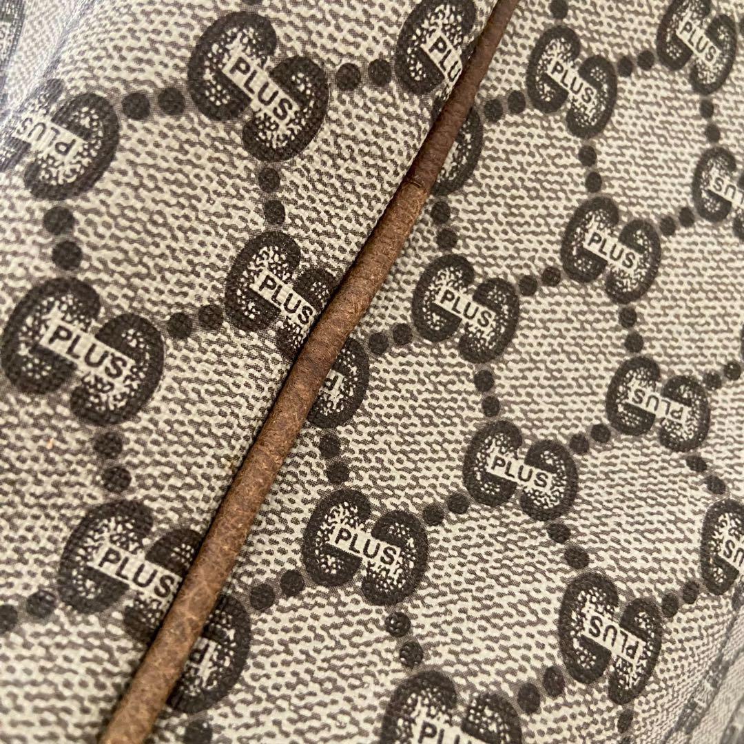 【希少】GUCCI オールドグッチ グッチプラス ボストンバッグ GGスプリーム