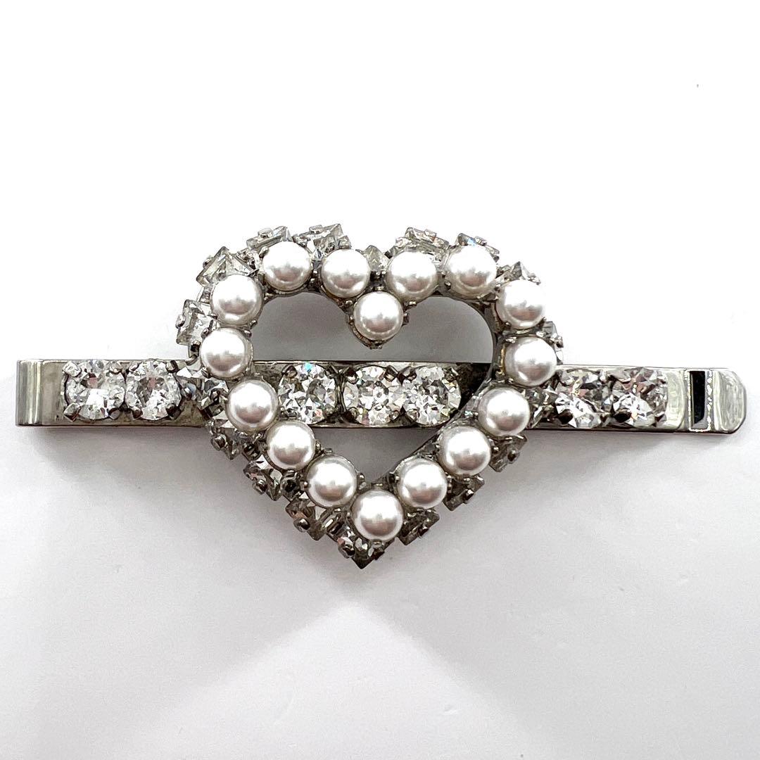 【Roger Vivier】ロジェヴィヴィエ パールラインストーン ヘアクリップ