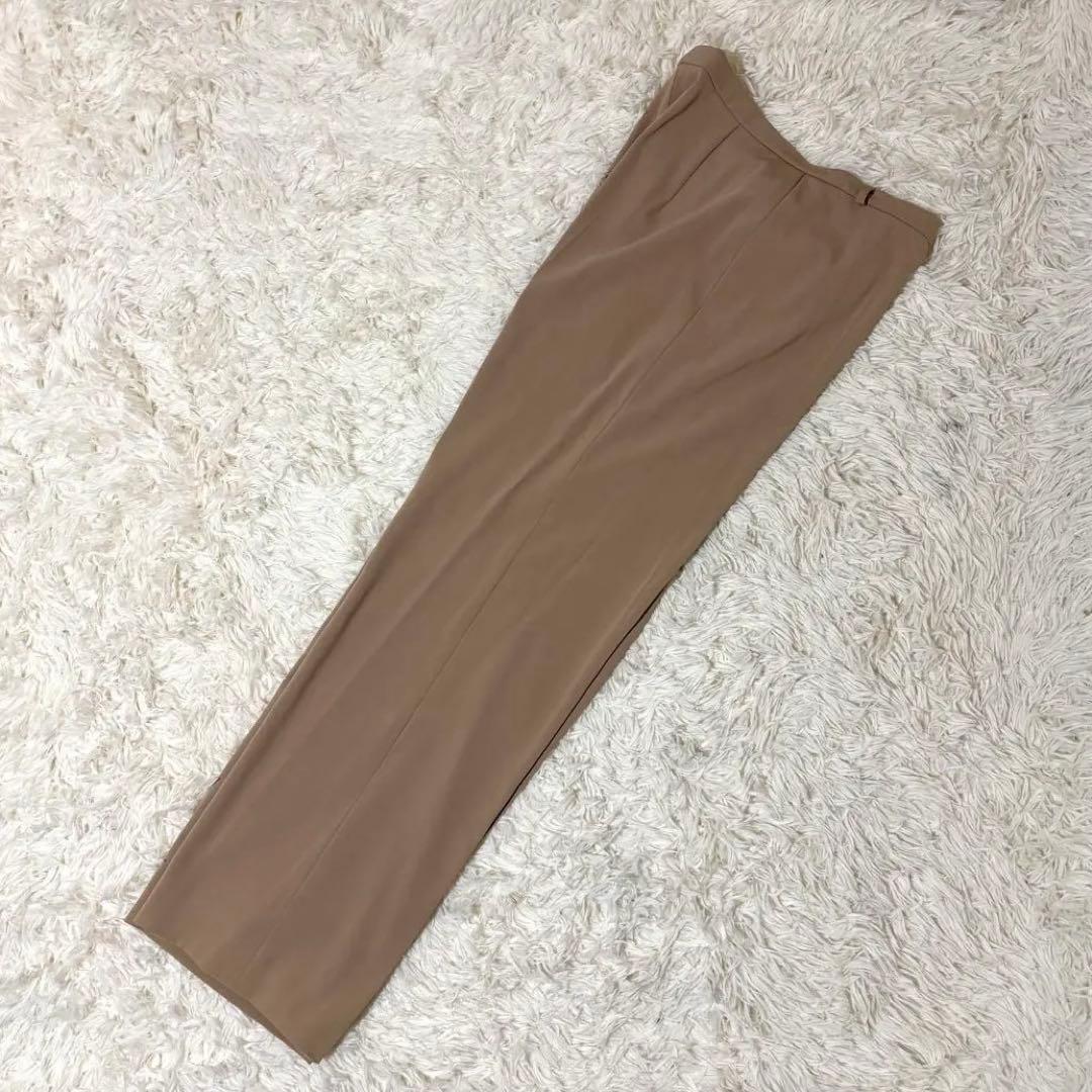 ✨極美品✨Max Mara大きいサイズ　パンツセットアップ　ベージュ　ストレッチ