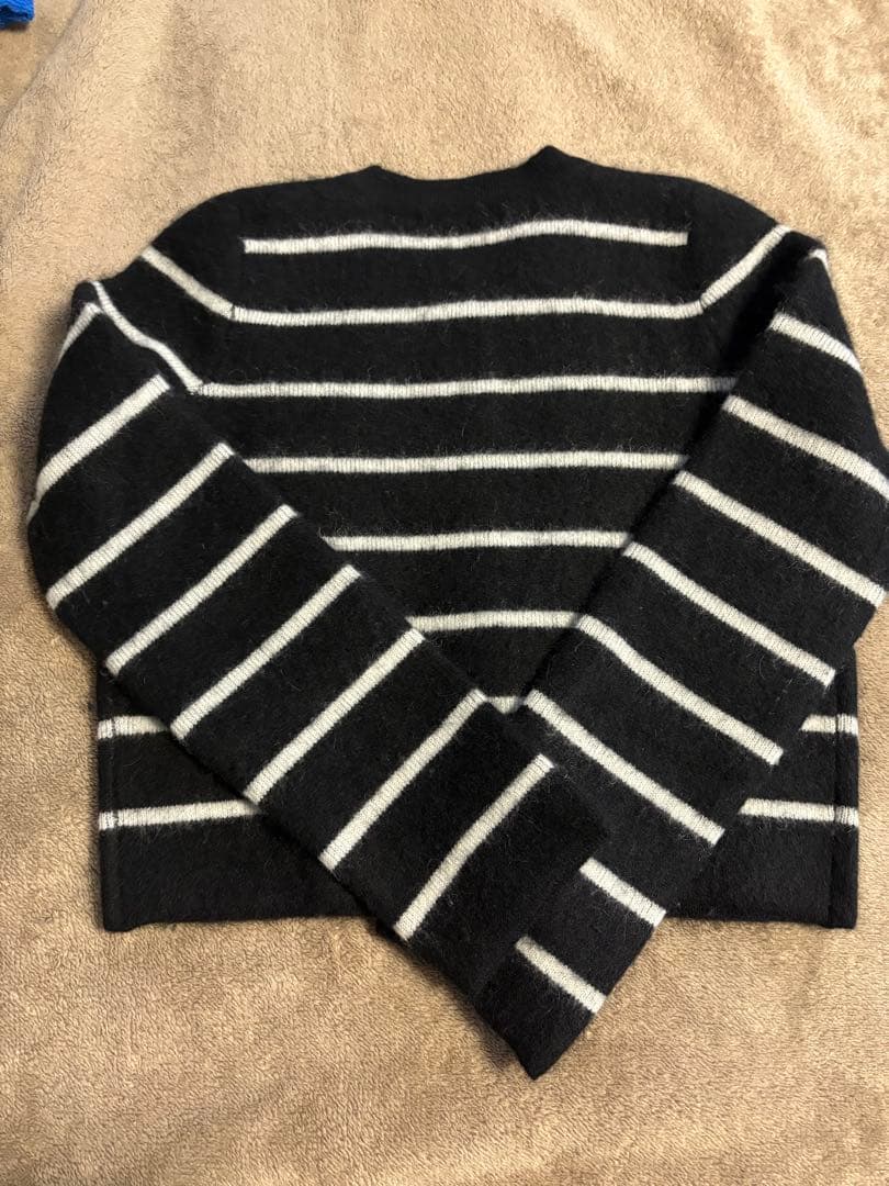 anuans カシミヤブレンドニットジャケット