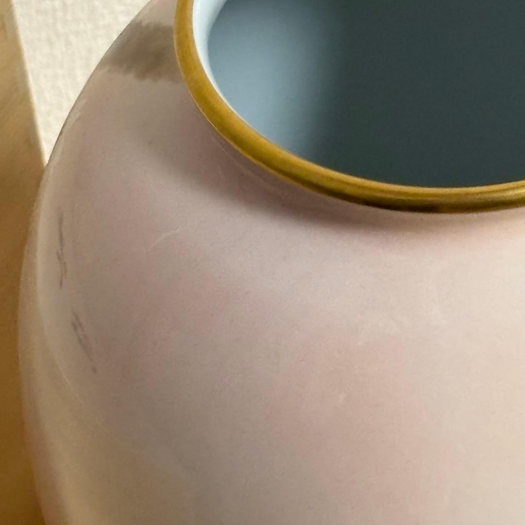 有田焼 香蘭社 吉野桜 花瓶 花器 骨董 フラワーベース　花びん　新品花台付