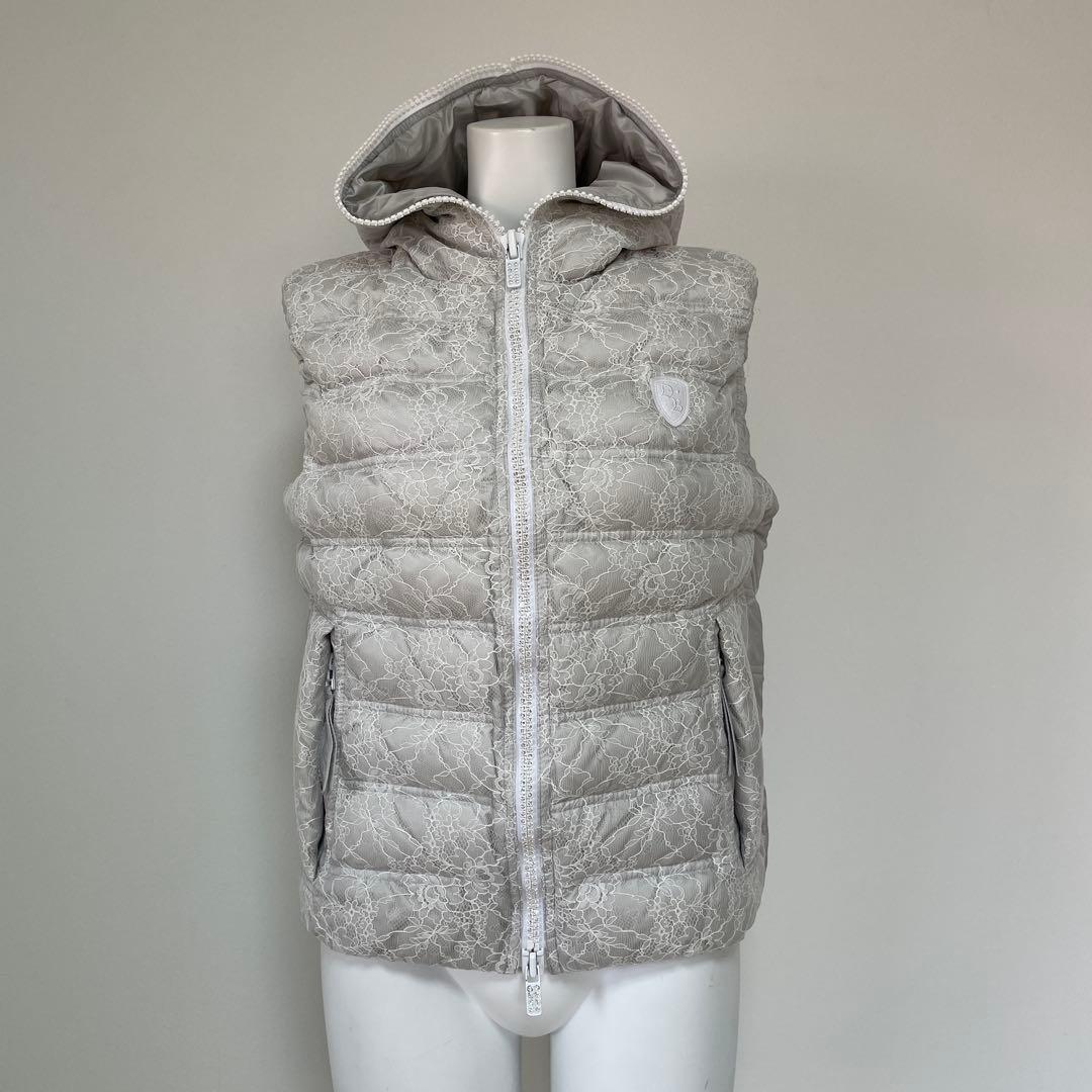 DARTIN BONAPARTO レースレイヤード ダウンベスト 美品