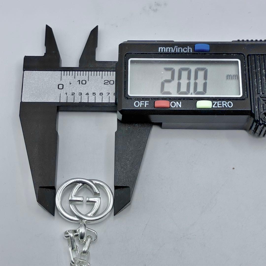 GUCCI グッチ インターロッキングG ネックレス シルバー925 美品