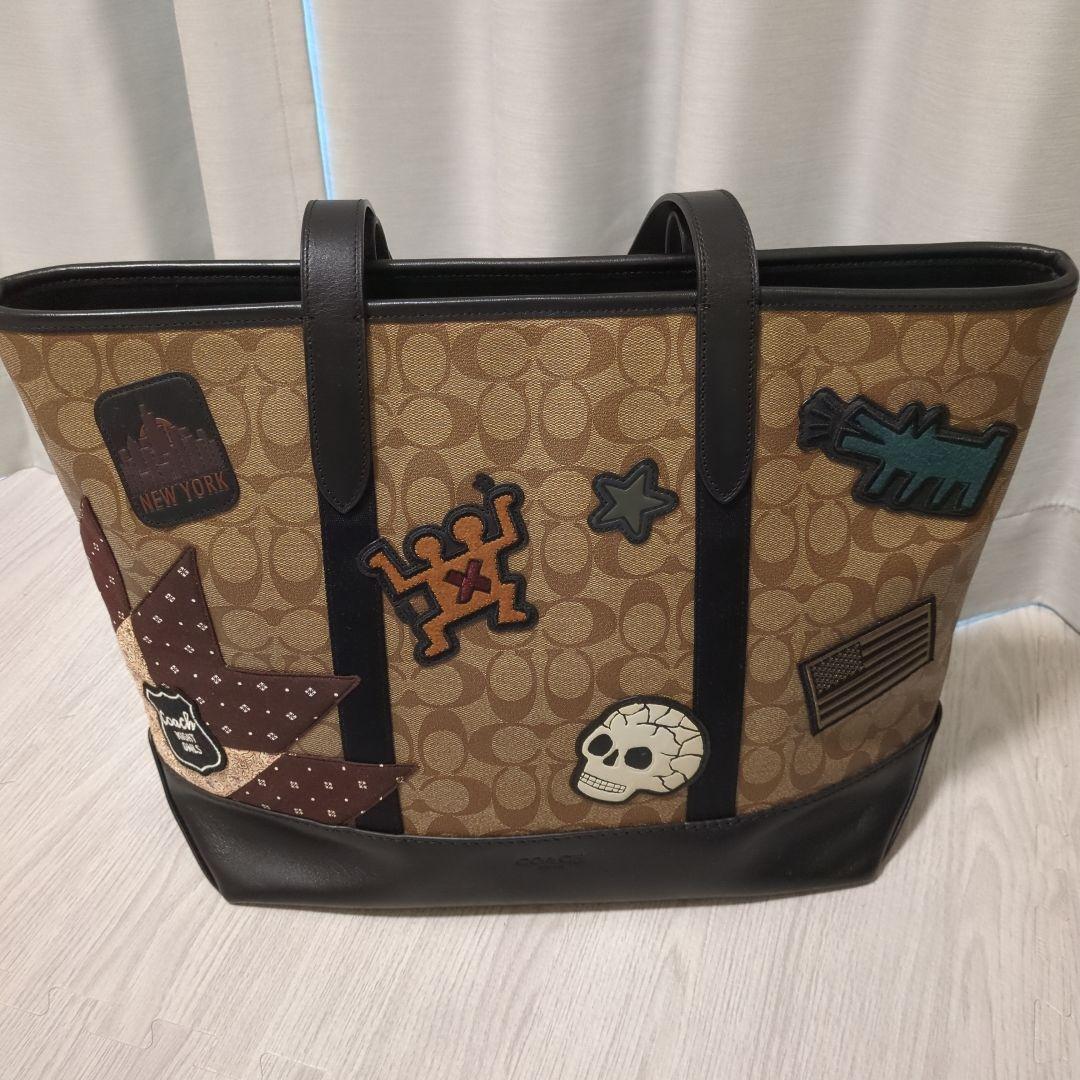 COACH コーチ キースへリングコラボ トートバッグ