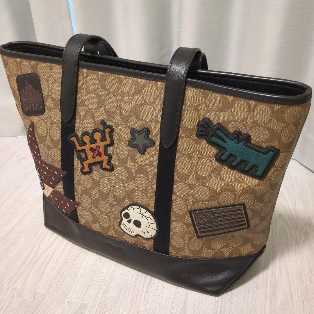 COACH コーチ キースへリングコラボ トートバッグ