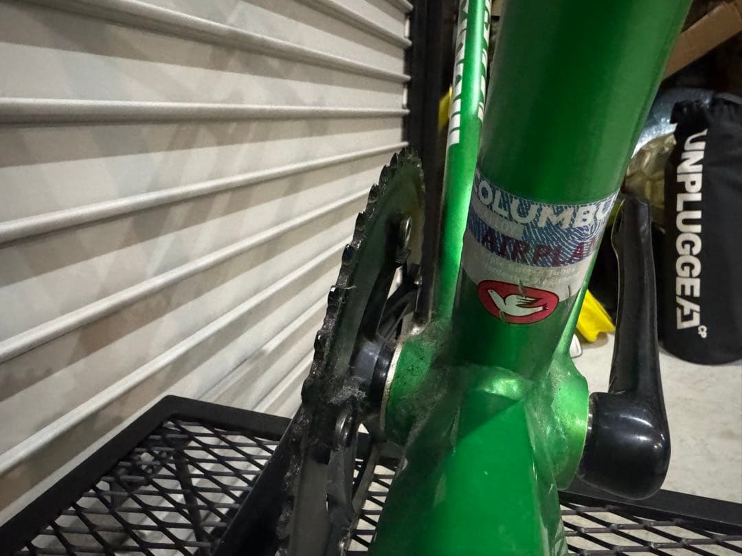 ピスト　チネリマッシュ　フレーム、クランクセット