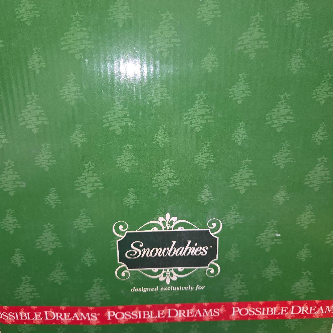 激レア　スノーベイビーとサンタフィギュア