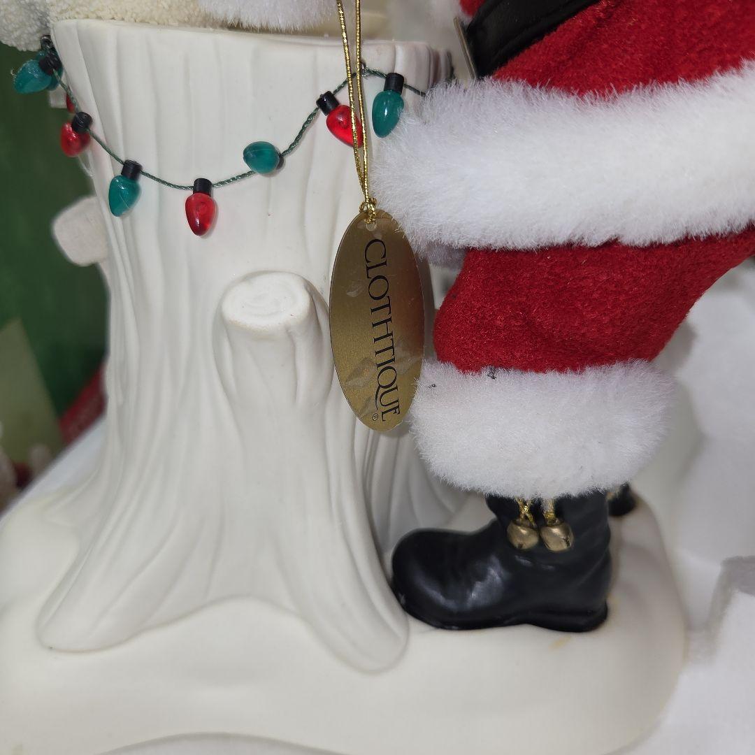 激レア　スノーベイビーとサンタフィギュア