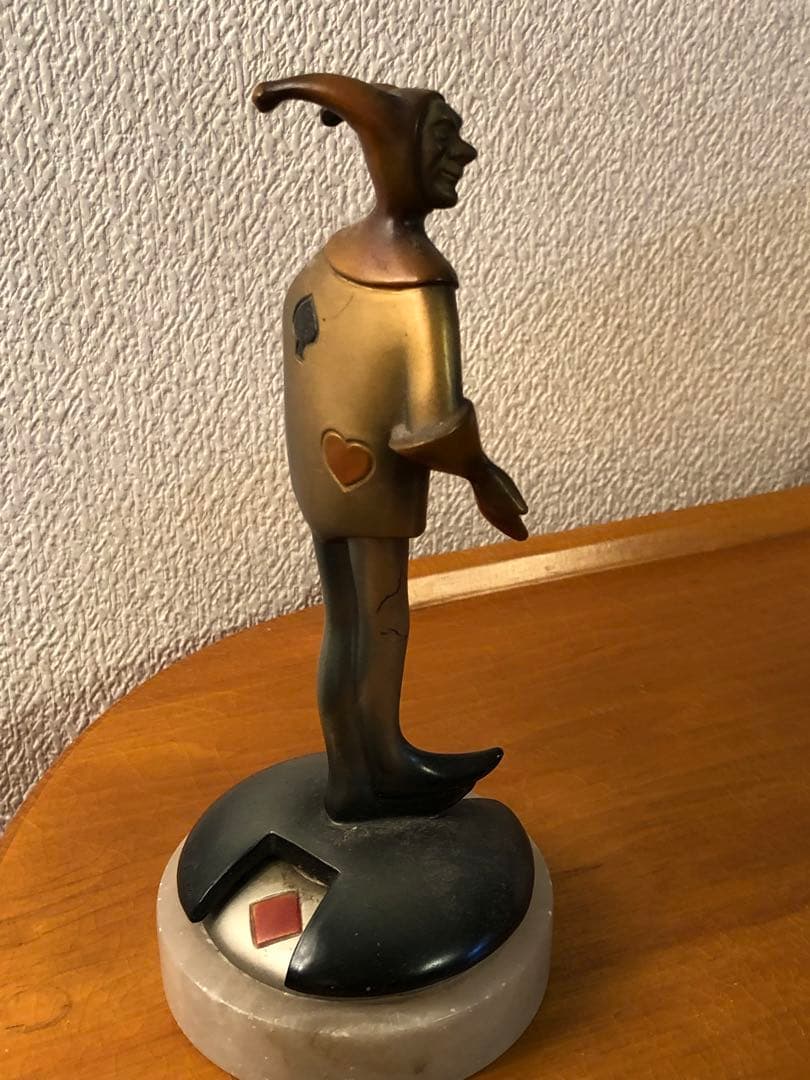 アンティーク　ハーレクイン　ジェスチャー　ツーフェイス　50s レトロ