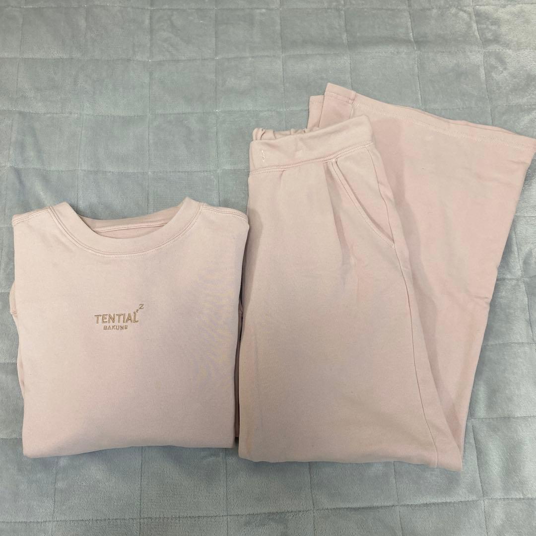 TENTIAL BAKUNE Ladies上下セット L スモークピンク　フレア