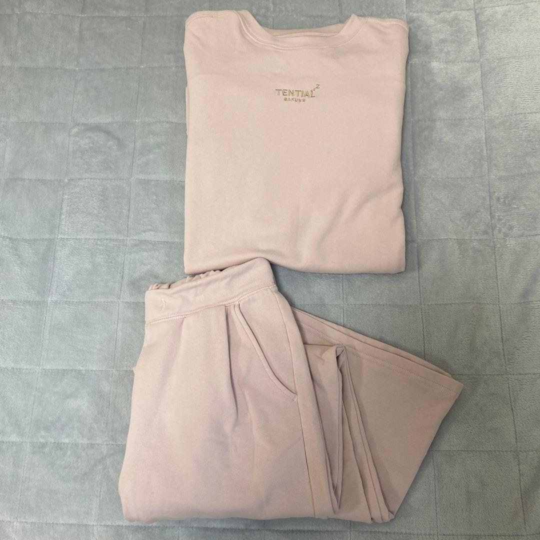 TENTIAL BAKUNE Ladies上下セット L スモークピンク　フレア