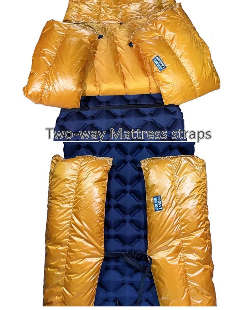 Jolmo Lander 800fpグースダウンキルト　シュラフ