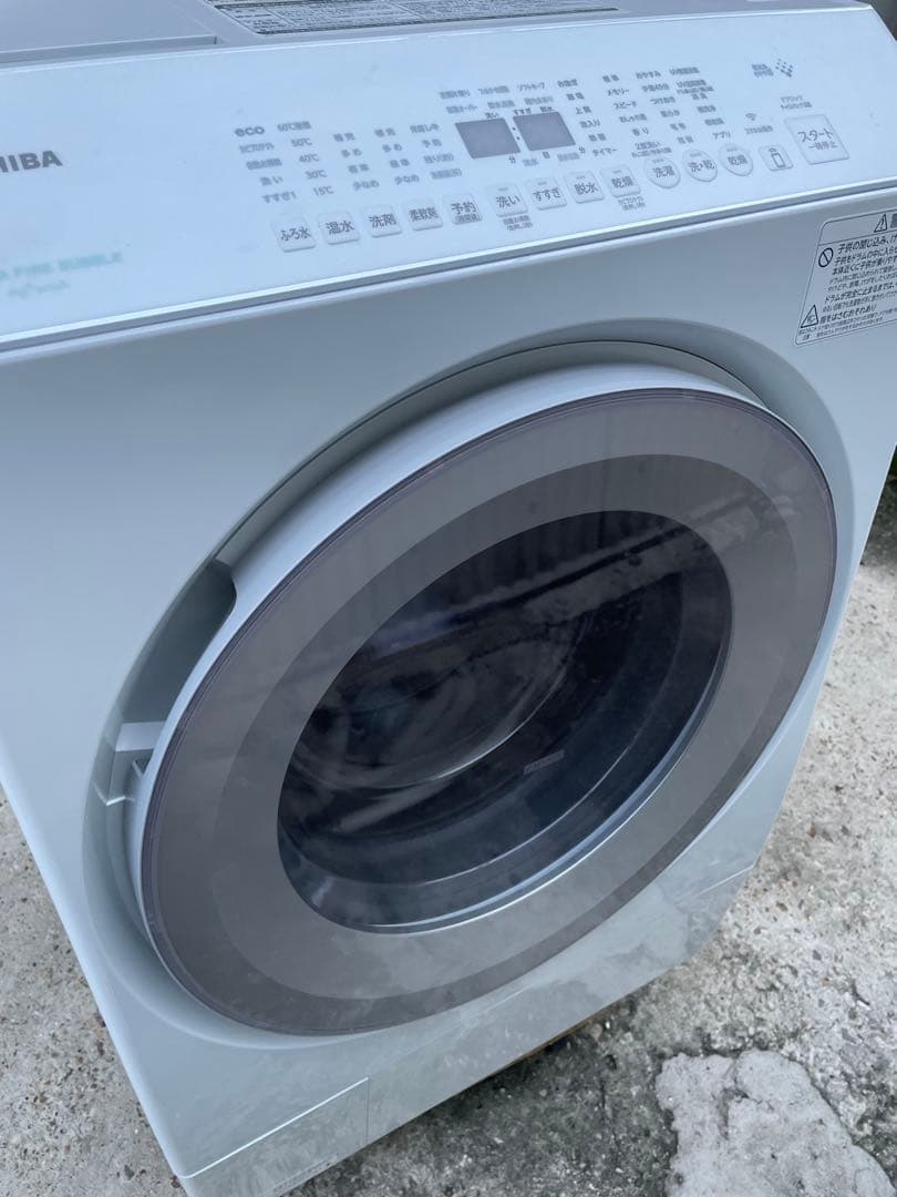 2025年製　半年のみ使用　TOSHIBA ドラム式洗濯機　TW-127XE4
