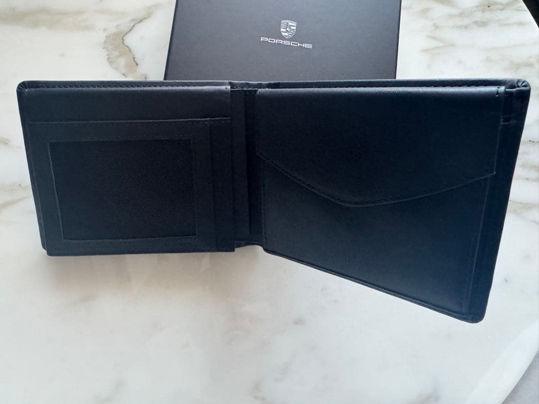 Porsche レザー財布 黒
