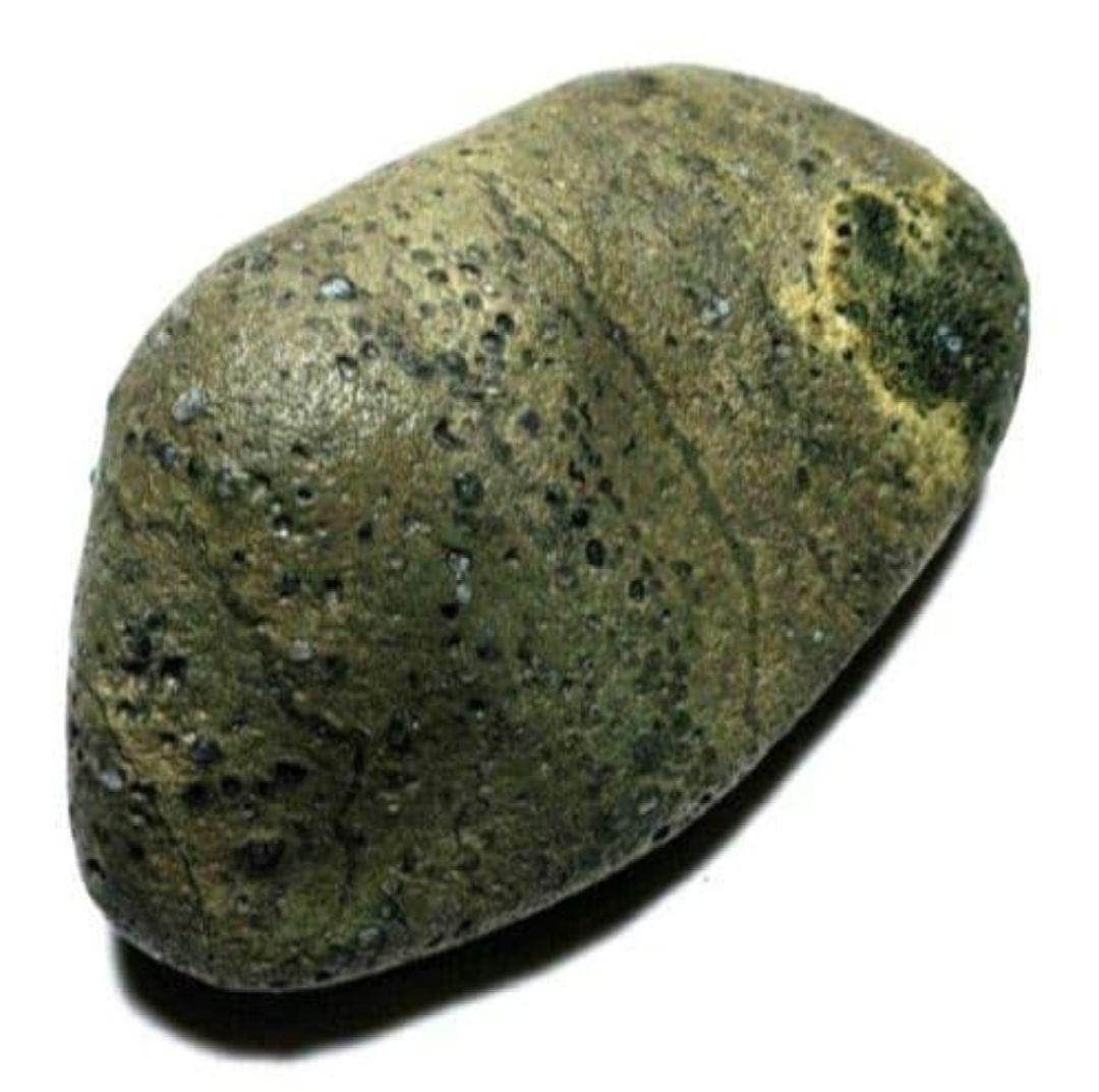 青森県産 今別町産 袰月産 舎利母石 原石 奇石 安山岩 子持ち石 一点物 D
